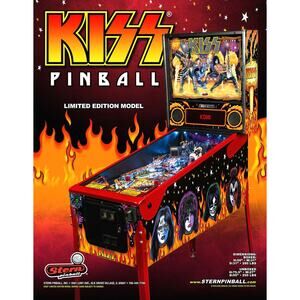 KISS Pinball FLYER Limited Edition LE 2015 Original NOS Hard Rock Ace Frehley